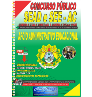 Apostila digital concurso da SEDUC-ACRE 2024 - Apoio Administrativo Escolar