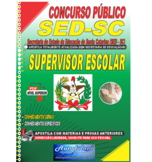 Apostila concurso SED-SC 2024 - Supervisor Educacional - Especialista Em Assuntos Educacionais